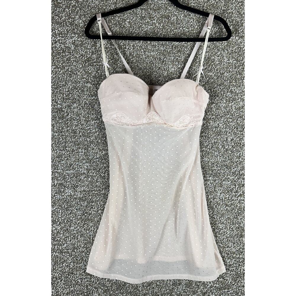 Slip Dress Womens 2X Pink Babydoll Feminine Fairy Sabrina Carpenter Coquet Y2K